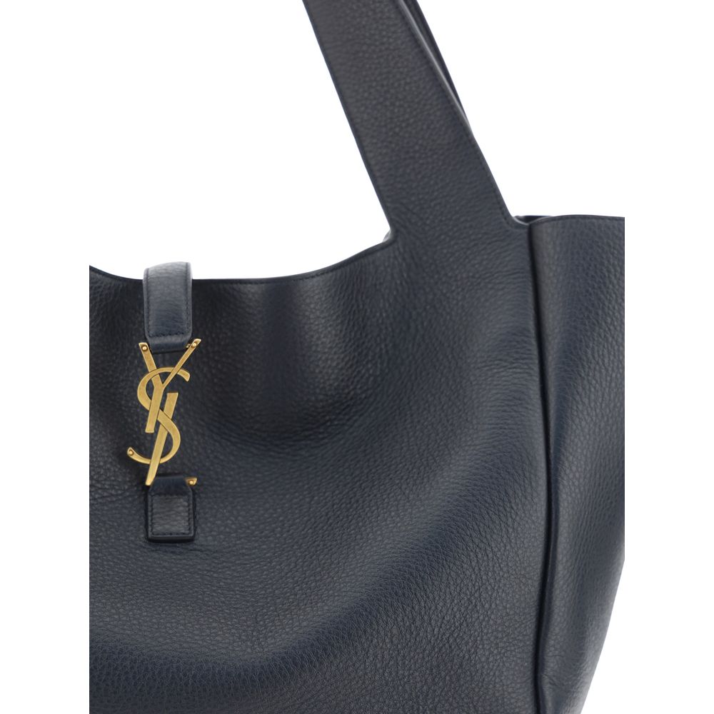 Saint Laurent Black Calf Leather Bos Taurus Shoulder Bag Saint Laurent