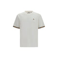 Burberry White Cotton T-Shirt Burberry