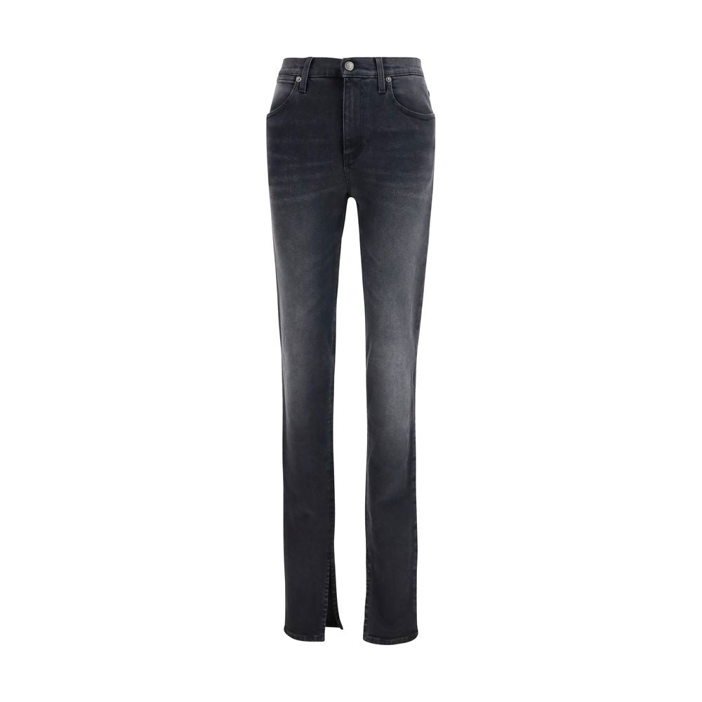Gucci Black Cotton Skinny Jeans Gucci