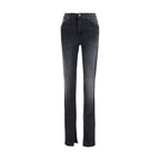 Gucci Black Cotton Skinny Jeans Gucci