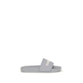 Burberry Gray Rubber Slides Burberry