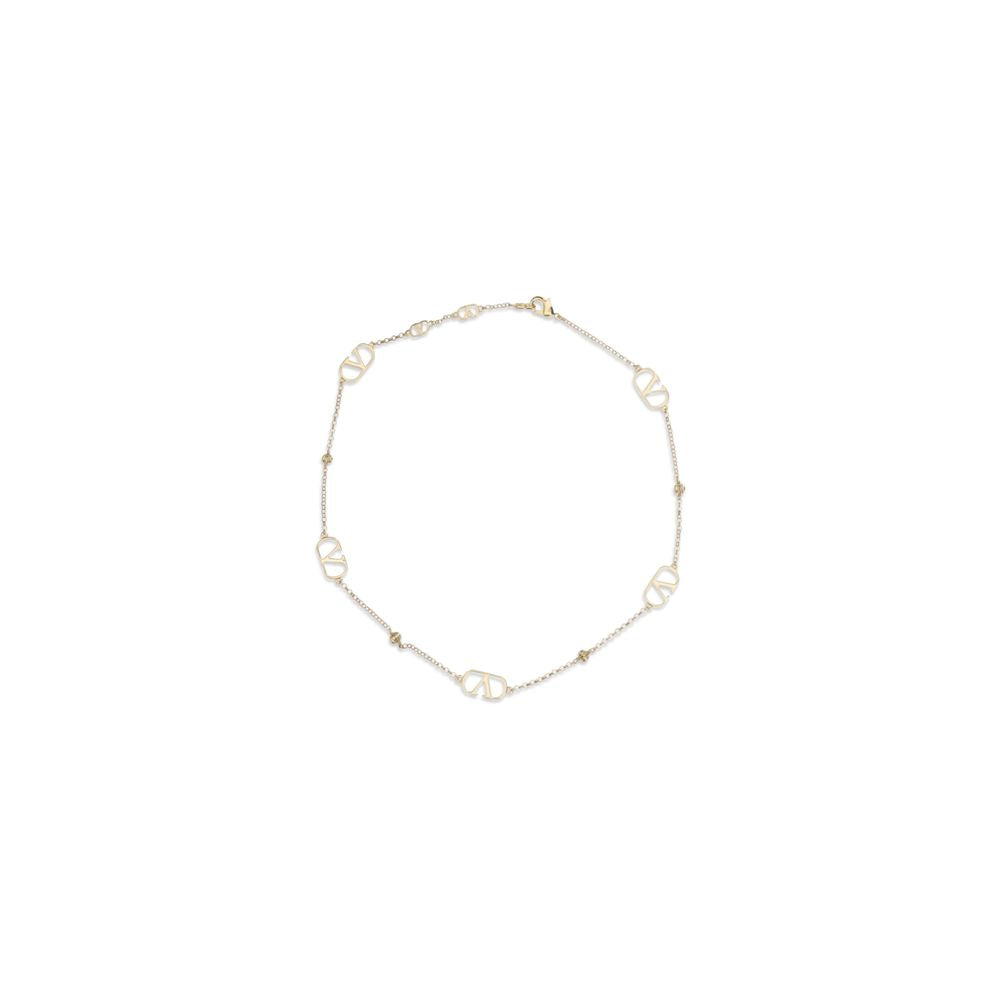Valentino Garavani Gold Metal Necklace Valentino Garavani