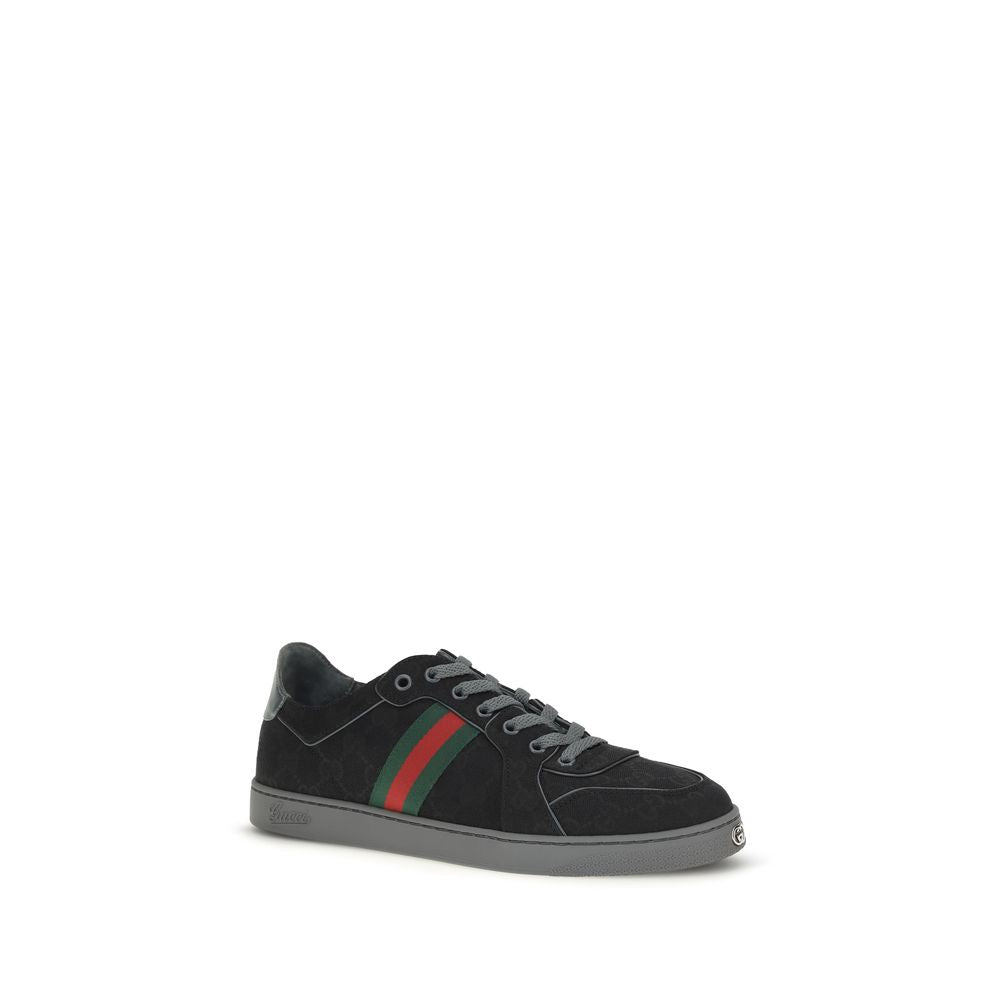 Gucci Black Fabric Athletic Sneakers Gucci