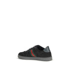 Gucci Black Fabric Athletic Sneakers Gucci