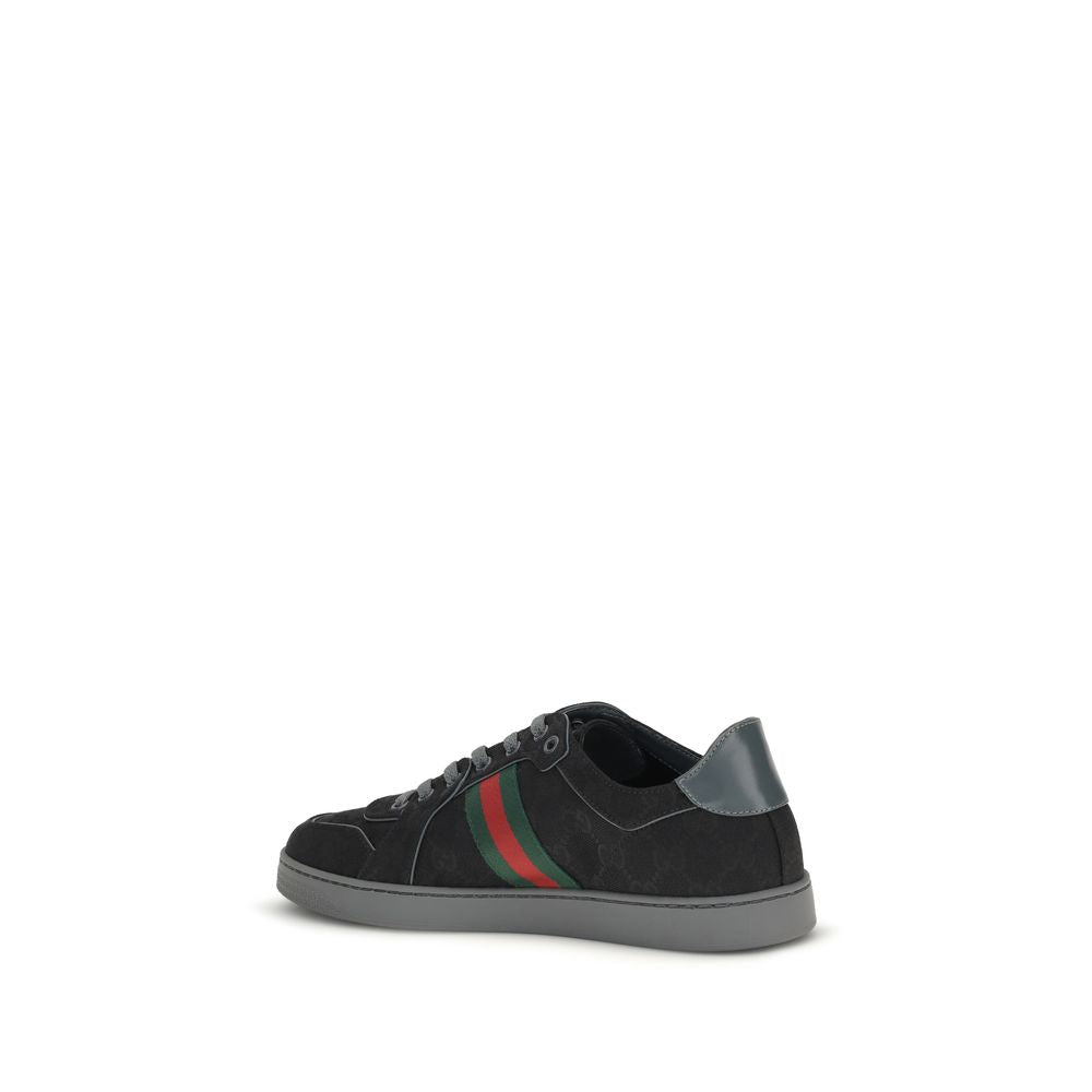 Gucci Black Fabric Athletic Sneakers Gucci