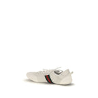 Gucci White Calf Leather Bos Taurus Low Top Sneakers Gucci