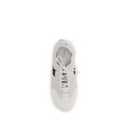 Gucci White Calf Leather Bos Taurus Low Top Sneakers Gucci