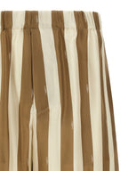 Fendi Beige Silk Bermuda Shorts Fendi