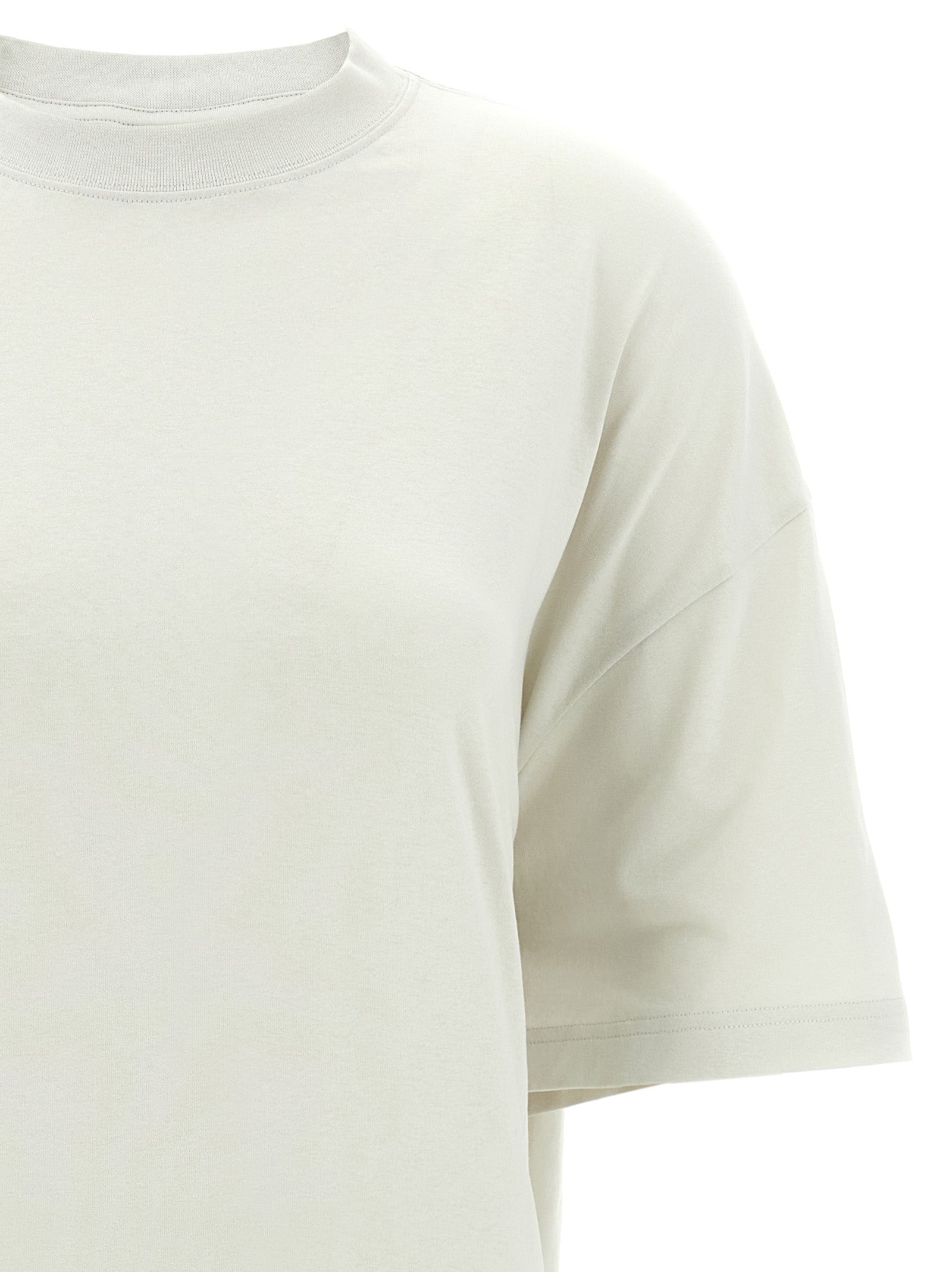 Balenciaga Gray Cotton Short Dress Balenciaga