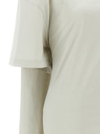 Balenciaga Gray Cotton Short Dress Balenciaga