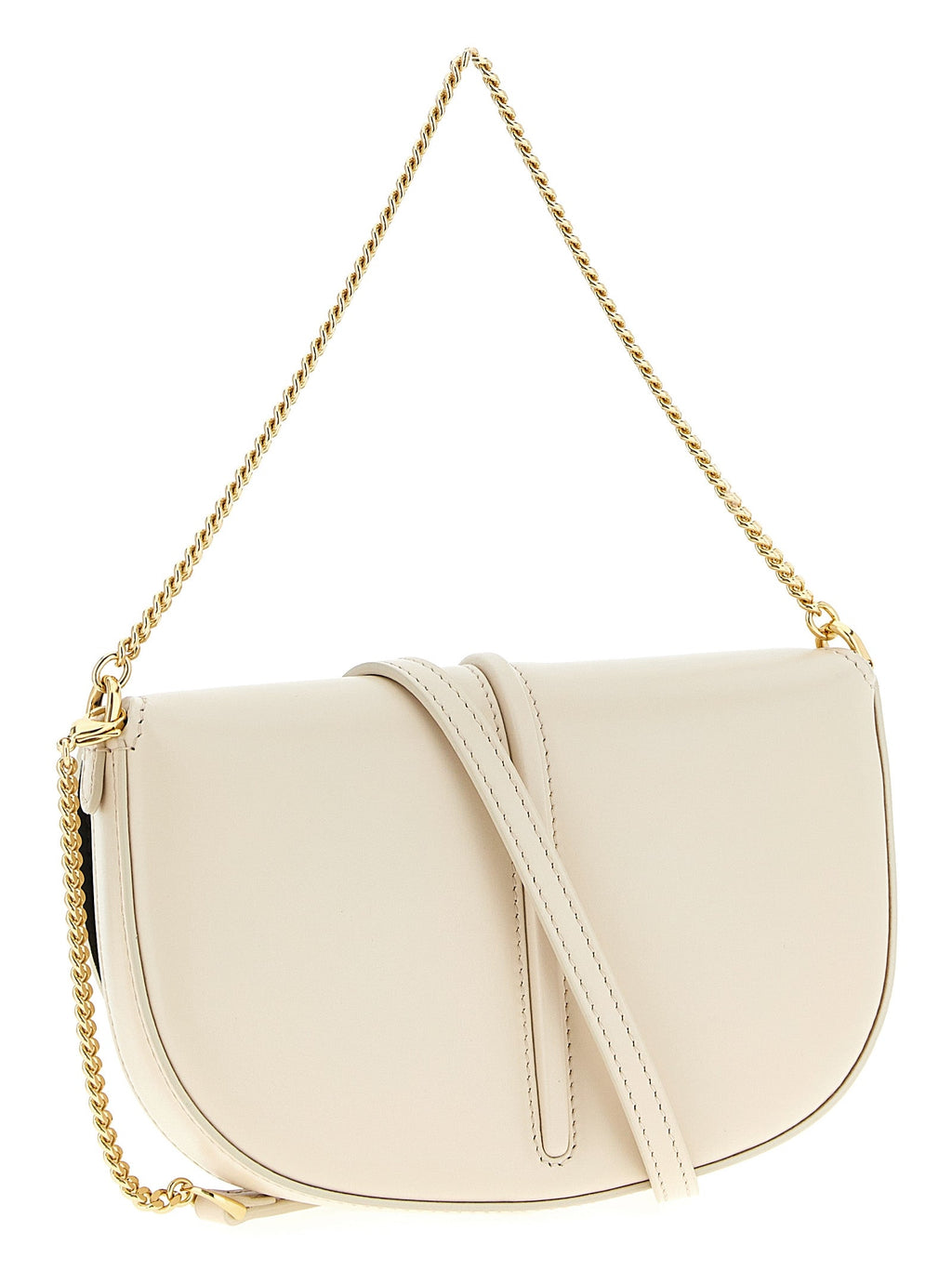 Fendi Beige Calfskin Cardholder Fendi