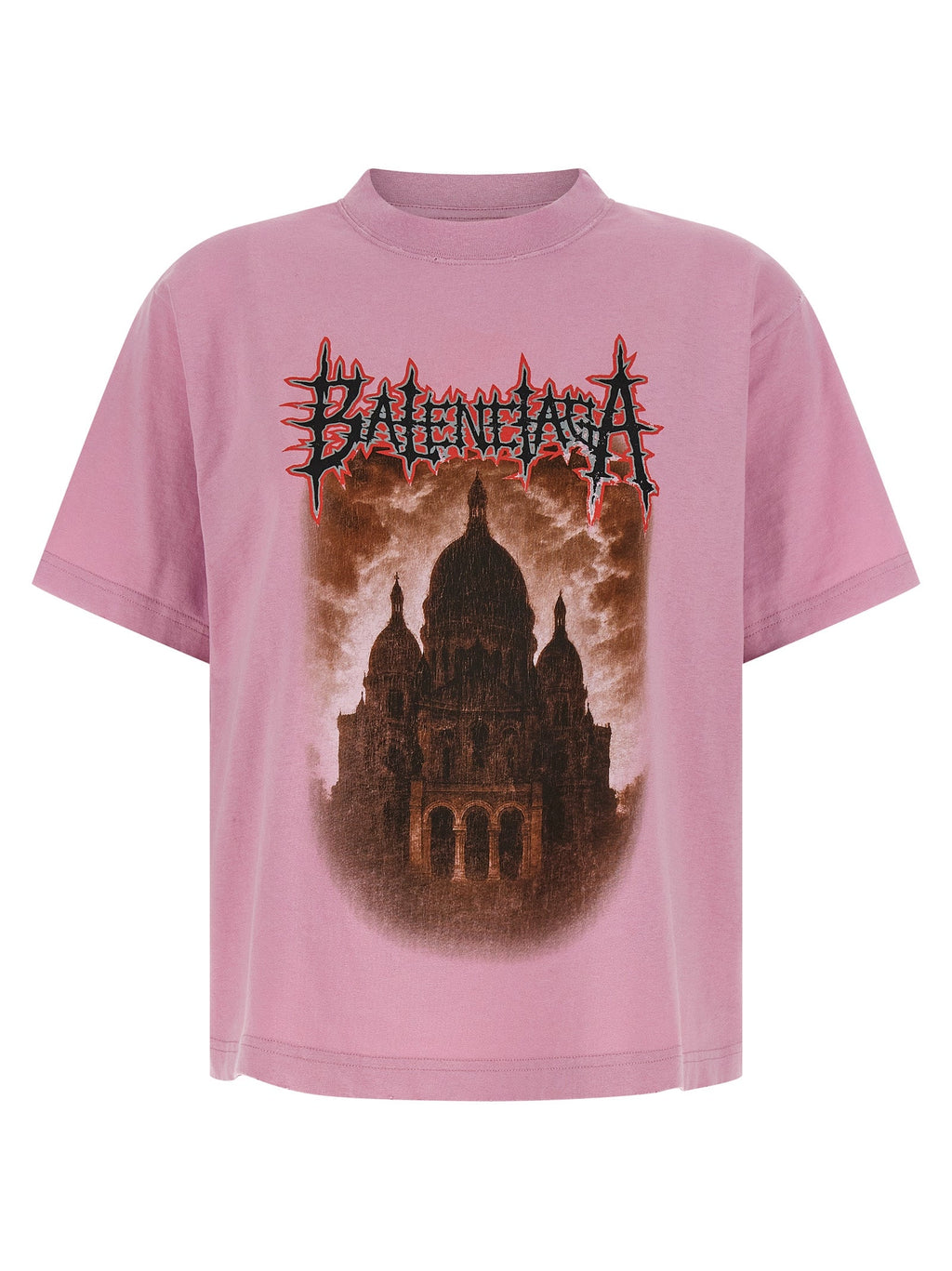 Balenciaga Multicolor Cotton T-Shirt Balenciaga
