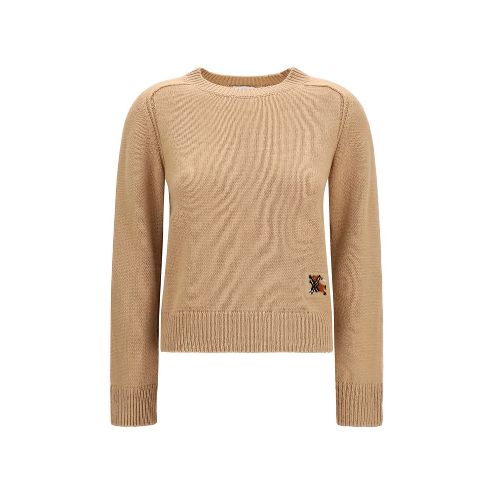 Burberry Beige Cashmere Sweater Burberry