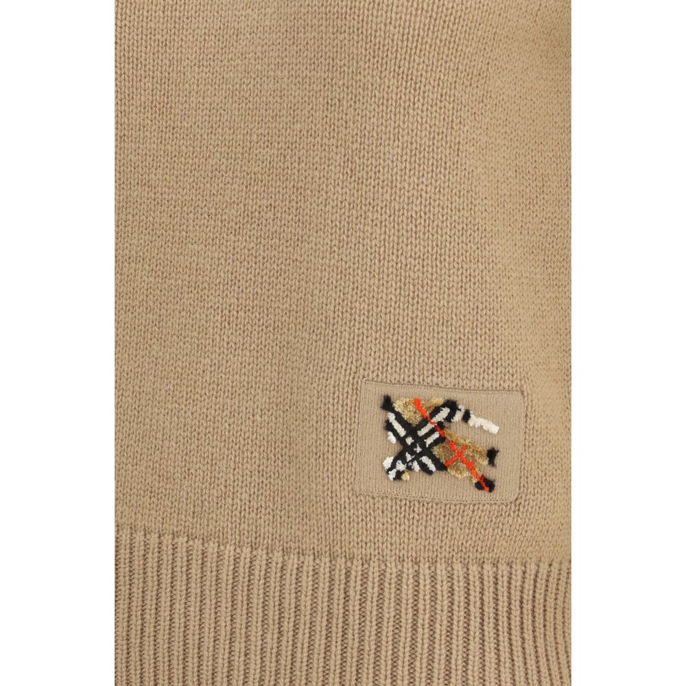 Burberry Beige Cashmere Sweater Burberry