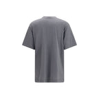 Gucci Gray Cotton T-Shirt Gucci