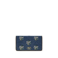 Valentino Garavani Blue Cotton Shoulder Bag Valentino Garavani