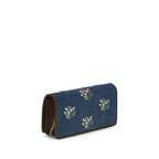 Valentino Garavani Blue Cotton Shoulder Bag Valentino Garavani