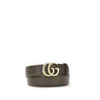 Gucci Brown Calf Leather Bos Taurus Regular Belt Gucci