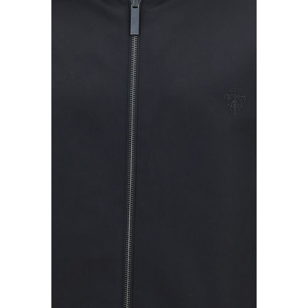 Gucci Black Polyester Bomber Gucci