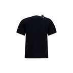 Burberry Black Cotton T-Shirt Burberry