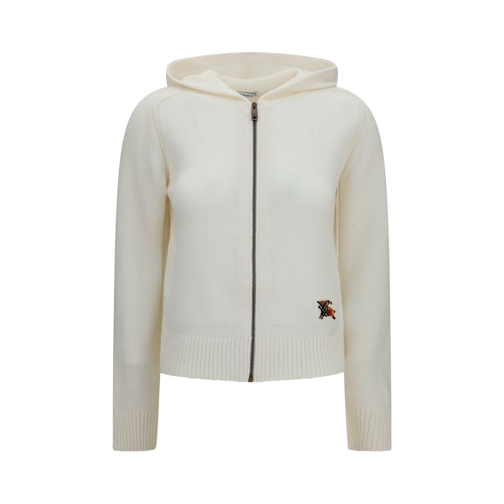 Burberry Beige Wool Oves Aries Hoodie Burberry