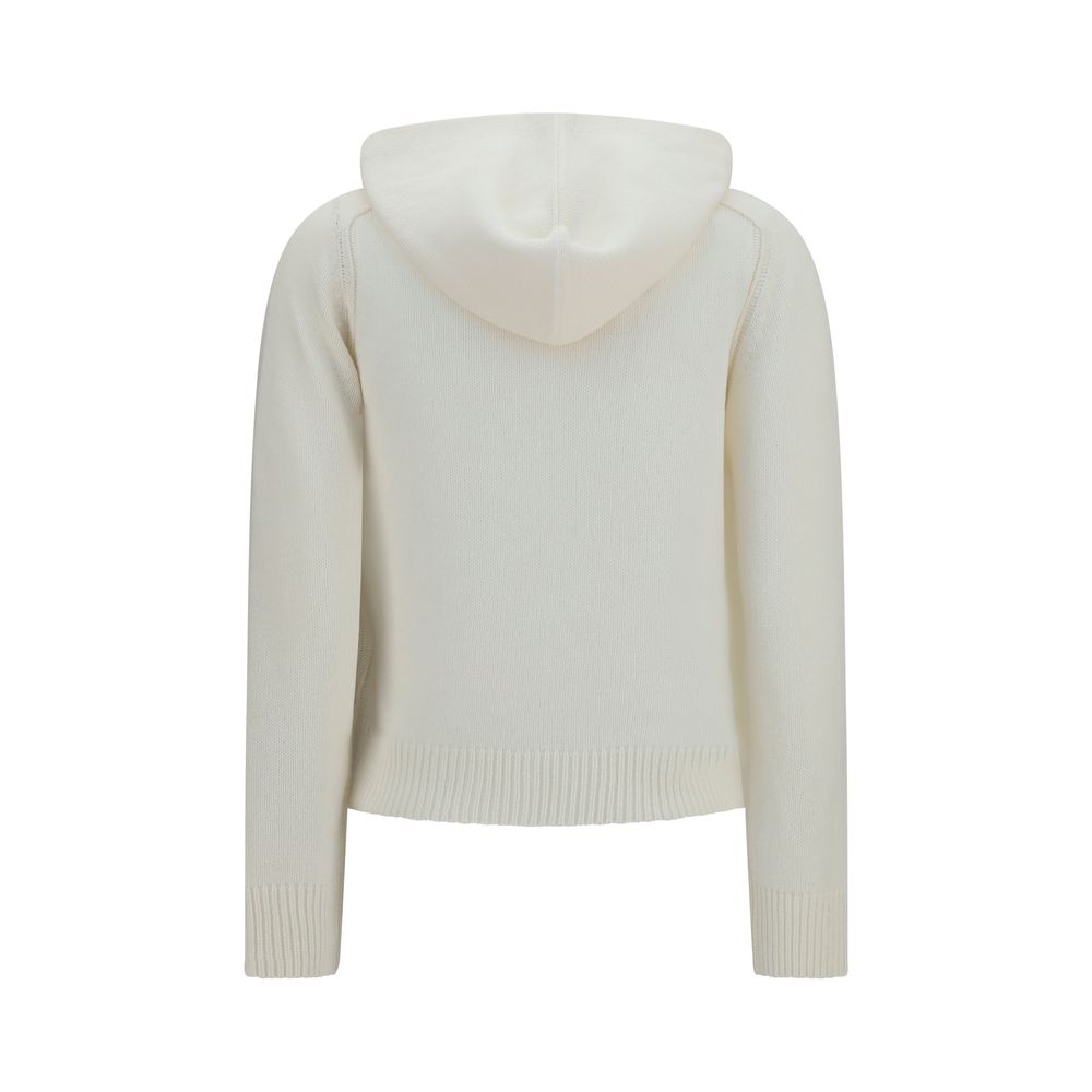 Burberry Beige Wool Oves Aries Hoodie Burberry