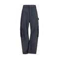 Balenciaga Blue Wool Oves Aries Cargo Pants Balenciaga