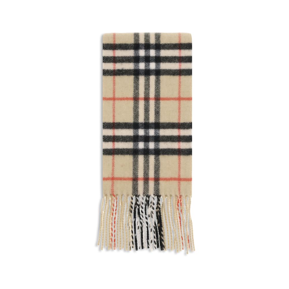 Burberry Beige Cashmere Scarf Burberry