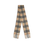 Burberry Beige Cashmere Scarf Burberry
