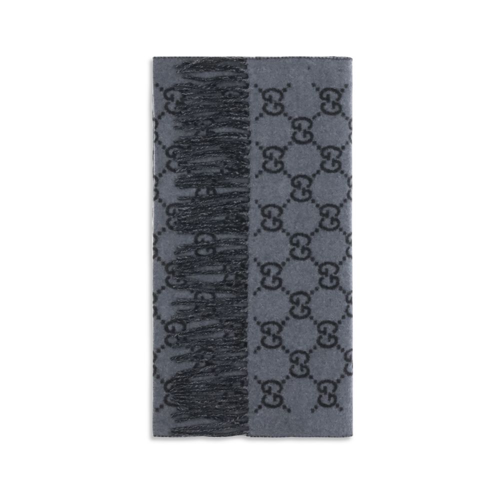 Gucci Blue Cashmere Foulard Gucci