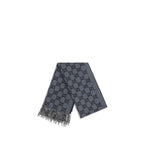 Gucci Blue Cashmere Foulard Gucci