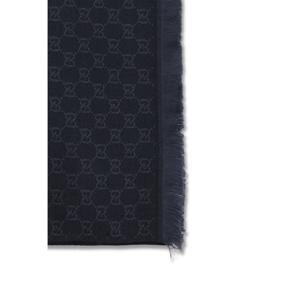 Gucci Black Wool Scarf Gucci