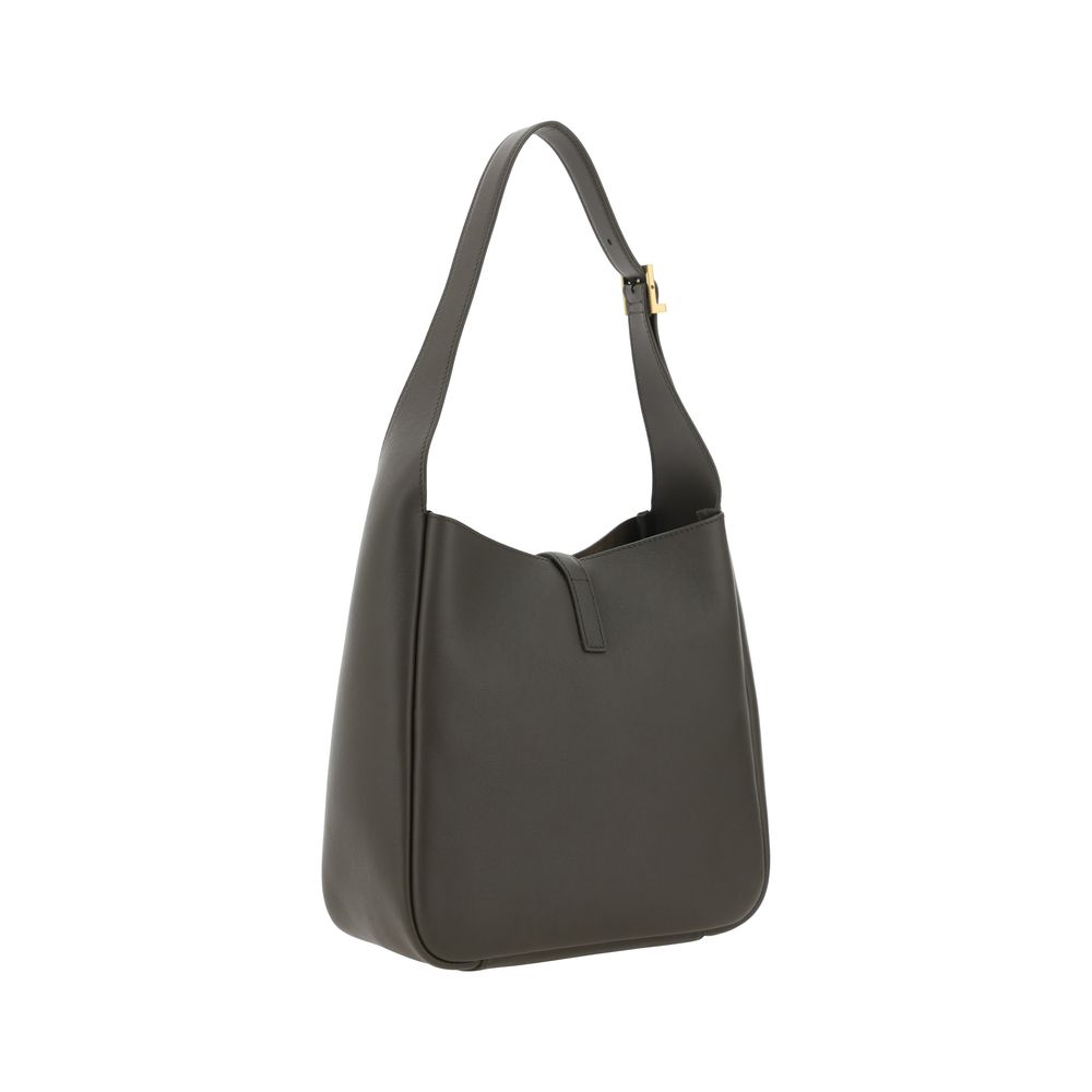 Saint Laurent Bicolor Calf Leather Bos Taurus Shoulder Bag Saint Laurent