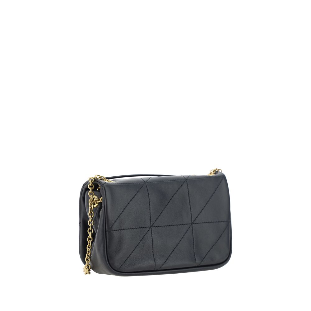 Saint Laurent Black Lamb Ovis Aries Aries Shoulder Bag Saint Laurent