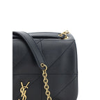 Saint Laurent Black Lamb Ovis Aries Aries Shoulder Bag Saint Laurent