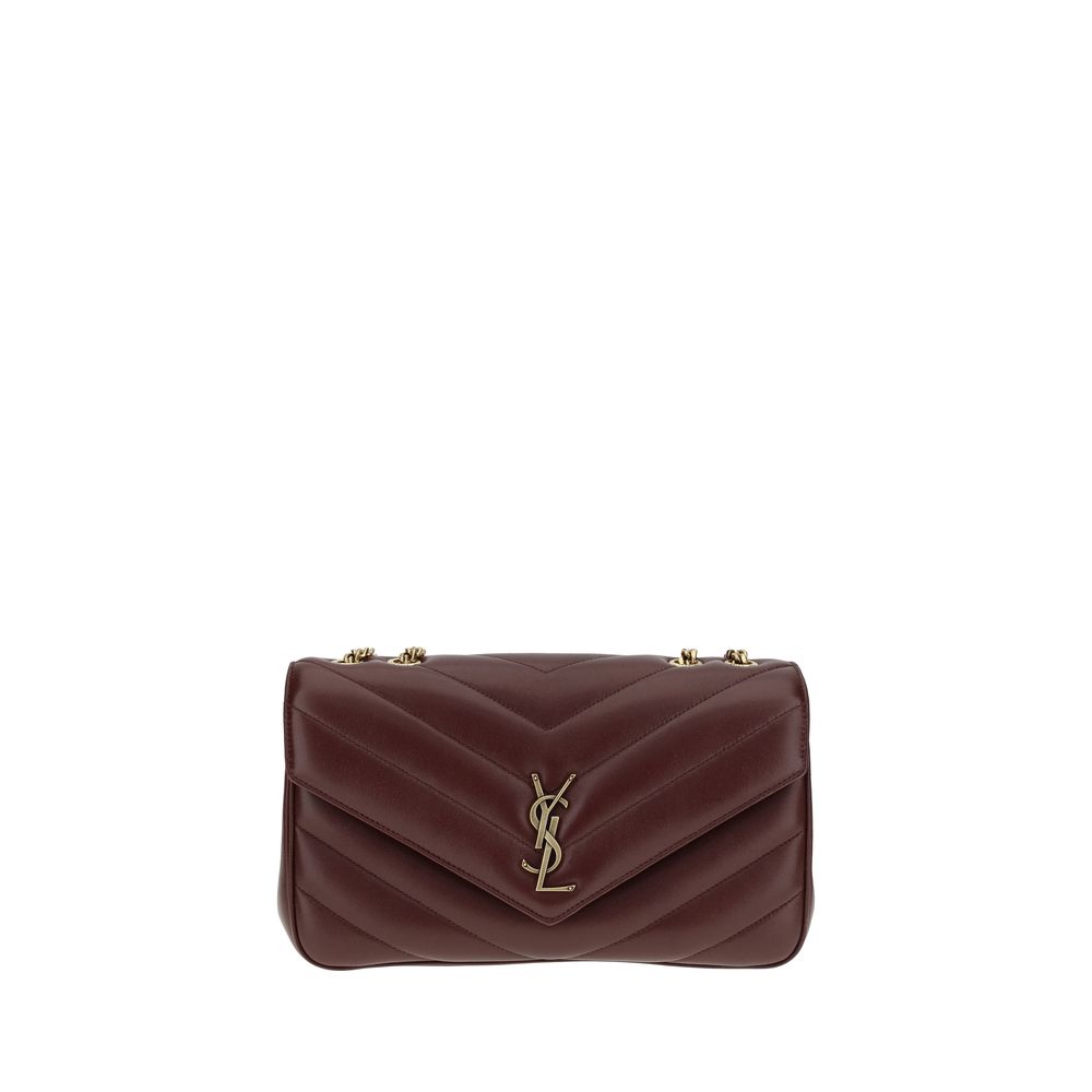 Saint Laurent Bordeaux Lamb Ovis Aries Aries Shoulder Bag Saint Laurent