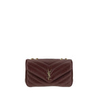 Saint Laurent Bordeaux Lamb Ovis Aries Aries Shoulder Bag Saint Laurent