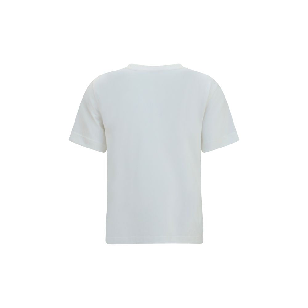 Burberry White Cotton T-Shirt Burberry