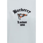 Burberry White Cotton T-Shirt Burberry