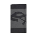Saint Laurent Gray Silk Scarf Saint Laurent