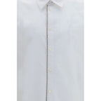 Burberry White Cotton Dress Shirt Burberry