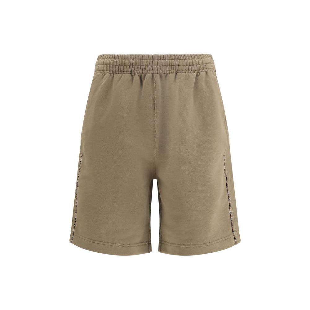 Burberry Brown Cotton Bermuda Shorts Burberry