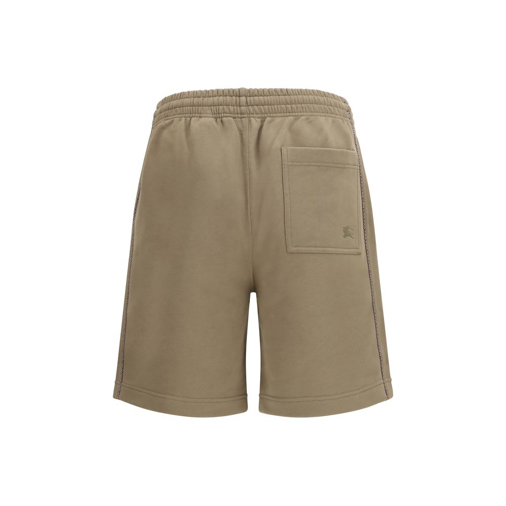 Burberry Brown Cotton Bermuda Shorts Burberry