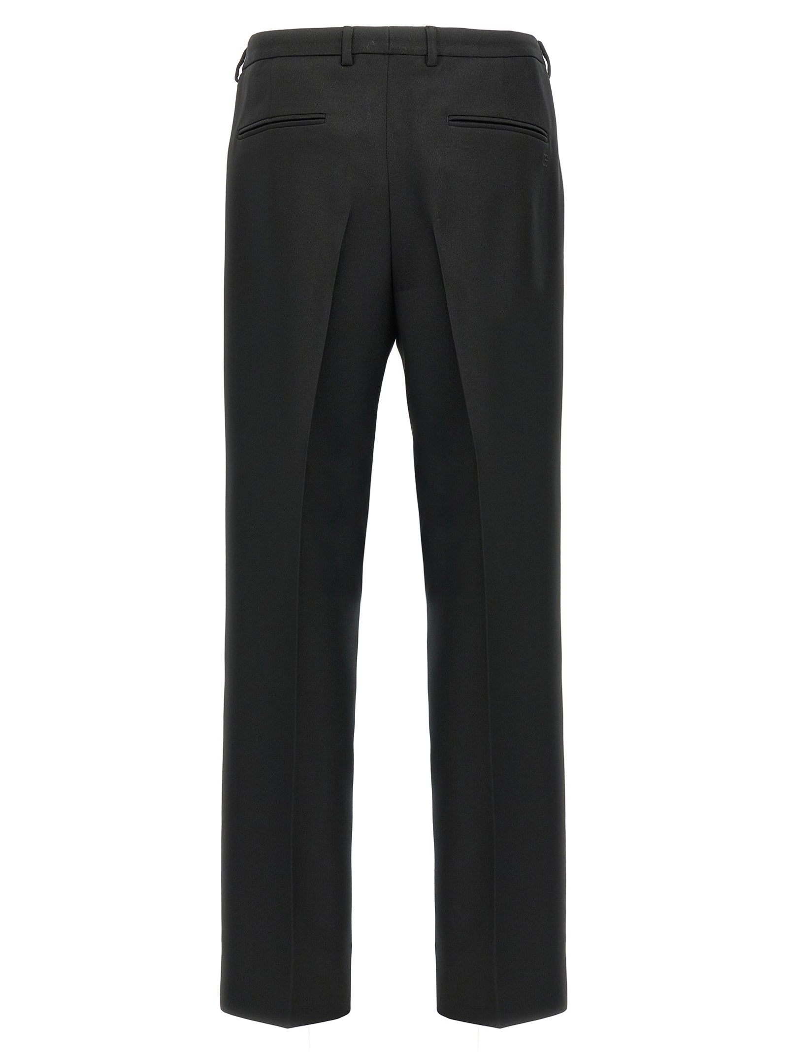 Gucci Black Polyester Casual Pants Gucci