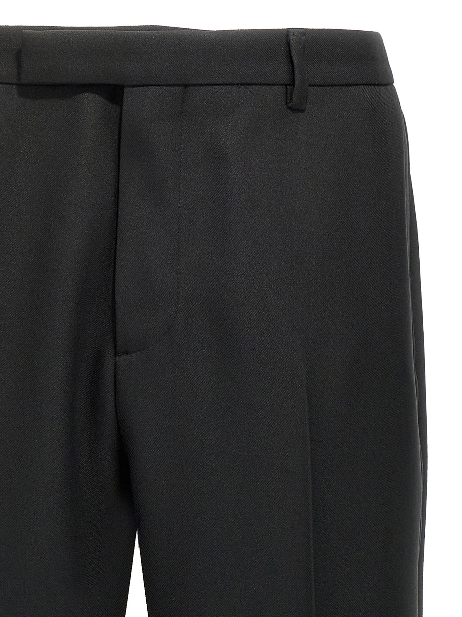 Gucci Black Polyester Casual Pants Gucci