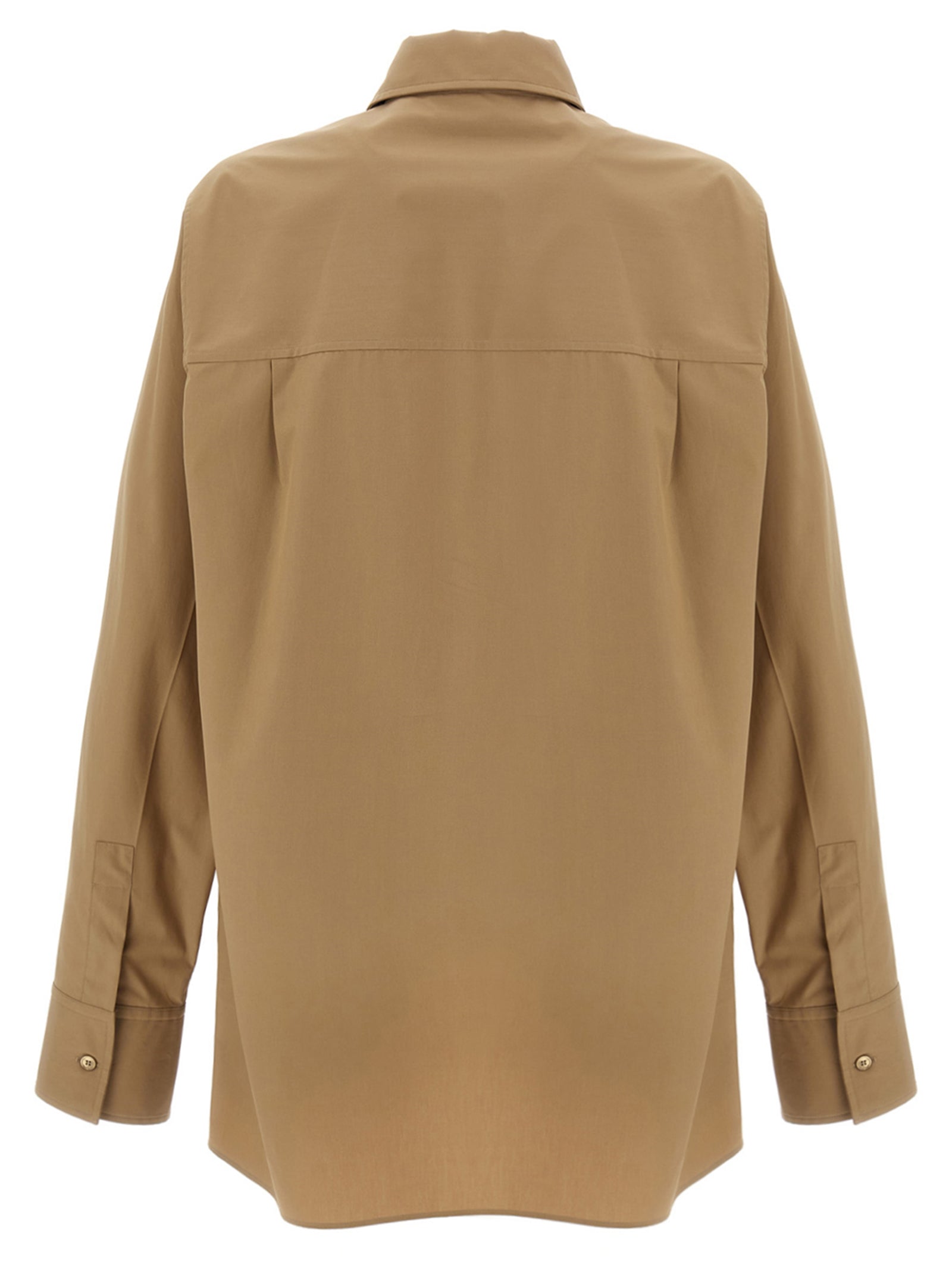Gucci Beige Cotton Blouse Gucci