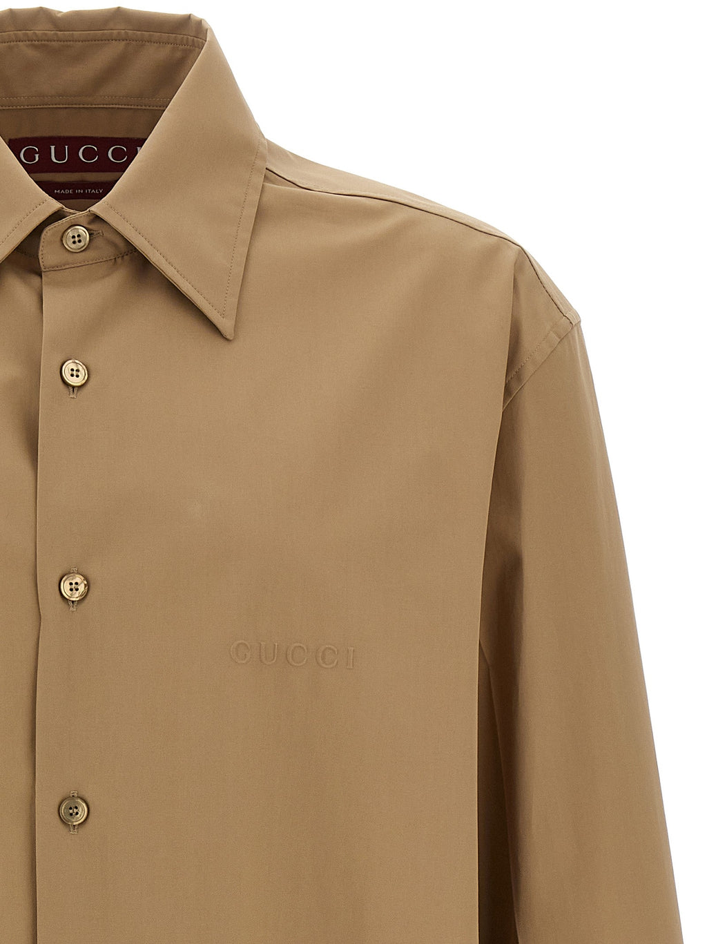 Gucci Beige Cotton Blouse Gucci