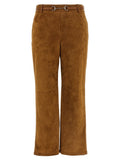 Gucci Brown Calfskin Pants Gucci