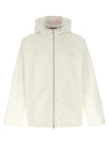 Gucci White Cotton Shell Jacket Gucci