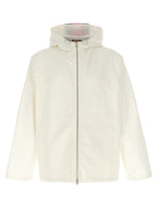 Gucci White Cotton Shell Jacket Gucci